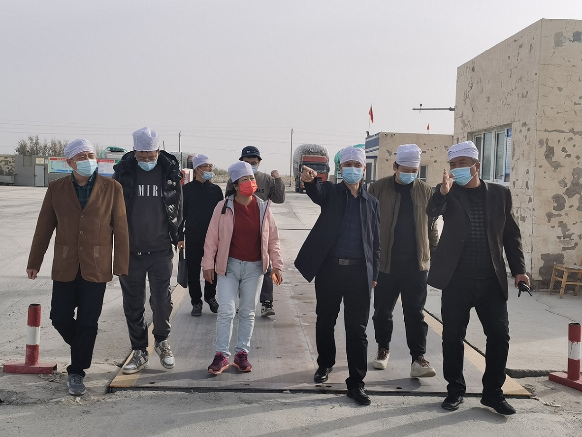 李林、樊治强一行到省威廉希尔集团基地督导调研安全生产、棉花储备工作